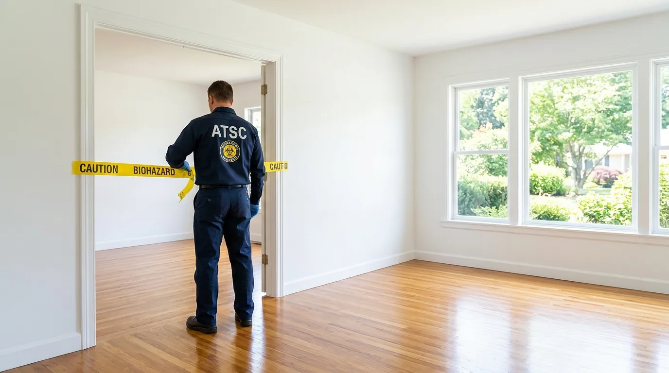 Certified biohazard cleanup crew performing Crime Scene Cleanup in Liliha - Kapalama