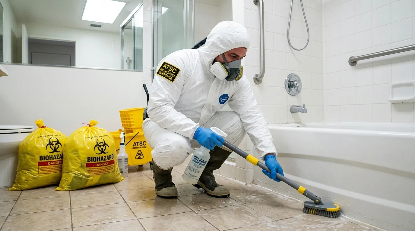 Decontamination equipment deployed for Blood Cleanup in Liliha - Kapalama